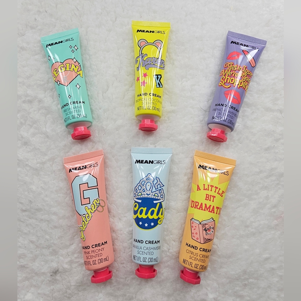 💥DISCONTINUED💥EXCLUSIVE LIMITED EDITION Mean Girls 6pc Hand Lotion Set! - Picture 6 of 14